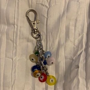 Evil eye keychain